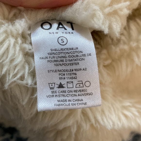 Oat New York women’s reversible denim jacket size S - Picture 9 of 9